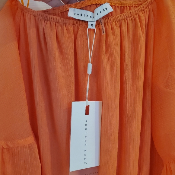 Endless Rose off the shoulder ruffle romper - Picture 6 of 6